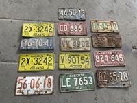    Qty of Collectable Alberta License Plates