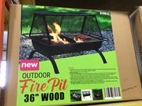    36 Inch Outdoor Fire Pit