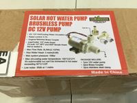    12V Solar Hot Water Pump
