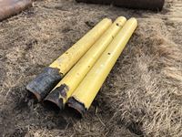    (3) Pieces of 8 Inch Yellow Jacket Pipe