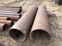    (2) Pieces of 20 Inch Pipe