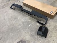    Rear Chev Bumper Step Pads and Left Step Insert