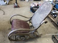    Rocking Chair and Qty of Various Cleaners