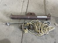    Screw Anchor, Trailer Jack & Pig with Rope