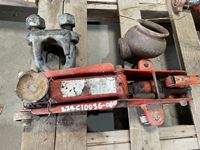    Floor Jack and Cable Clamp