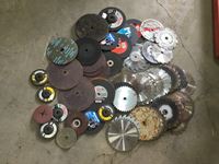    Qty of Miscellaneous Saw Blades and Grinding Discs