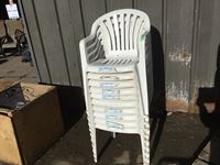    (10) Plastic Stacking Chairs