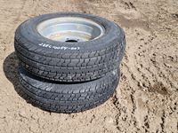    (4) Carlisle 205/75D14 Tires