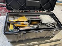    Tool Box w/ Miscellaneous Drywall Supplies