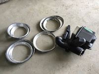    (7) 14-16 Inch Chrome Beauty Rings & 2007 Tahoe Air Intake System