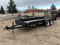 2009 Canad Trailers  18 Ft T/A Equipment Trailer