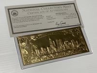    $20 September 11TH Gold Leaf Bill