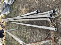 5 Lengths of Aluminum Pipe