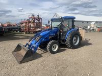 2007 New Holland T2410 MFWD Loader Tractor