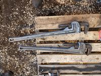    (2) Aluminum Pipe Wrenches