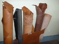    Large Qty of Leather Rolls
