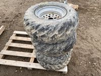    (4) 25-10-12 ATV Tires w/ Rims