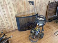    Pressure Washer w/ Fireplace Cover