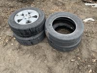    (4) 225/60R16 Tires W/ (2) Rims