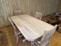    Wood Table w/Chairs