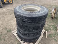    (4) 11R22.5 Tires w/ Rims