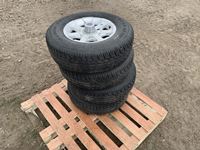    (4) 205/75R14 Tires W/ Rims