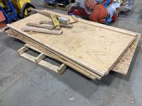    Qty of 3/4 Inch Plywood