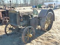 1928 John Deere D Antique Steel Wheel 2WD Tractor