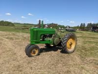 1943 John Deere A Tricycle Antique Tractor