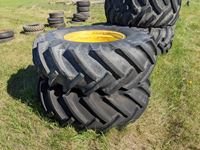    (2) 18.4-26 Rear Tractor Tires with Rims