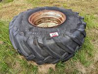    (1) 23.1-26 Tractor Tires with Rims