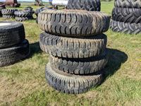    (4) 11.00-20 Truck Tires with Rims