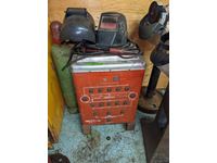  Fourney C5 Electric Welder, Helmets, Cables