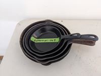   (5) Various Size Cast Iron Skillets