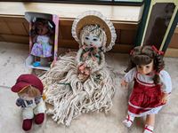    (4) Assorted Dolls