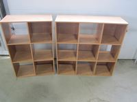    (2) Cube Shelves