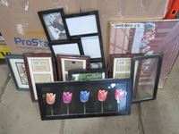    Qty of Assorted Picture Frames