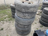    (6) Assorted Size & Tread Pattern Tires with Rims