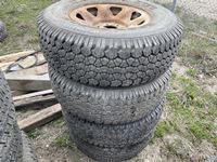   (4) Assorted Tires on Rims