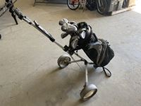    Right Handed Mens Golf Clubs with Bag and Cart