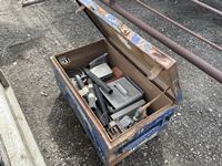    Metal Box with Miscellaneous Parts