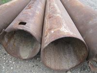    (2) 20 Inch X 9 Ft Steel Pipe