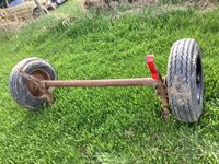    Used Axle with Springs and Tires