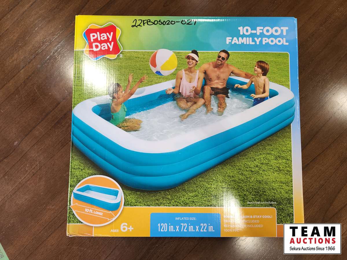 10 Ft Inflatable Pool - 22FB | Team Auctions