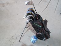    Callaway Golf Bag w/ Mizuno LH Clubs and Accessories