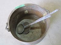    Large Copper Pot w/ Ladles