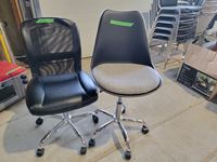    (2) Office Chairs