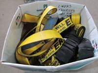    Box of Assorted Straps and Harness