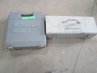    Ryobi 3/8 Inch VSR Drill and Rockwell Wood Metal Saw