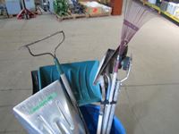   Assorted Garden Tools and Shovels